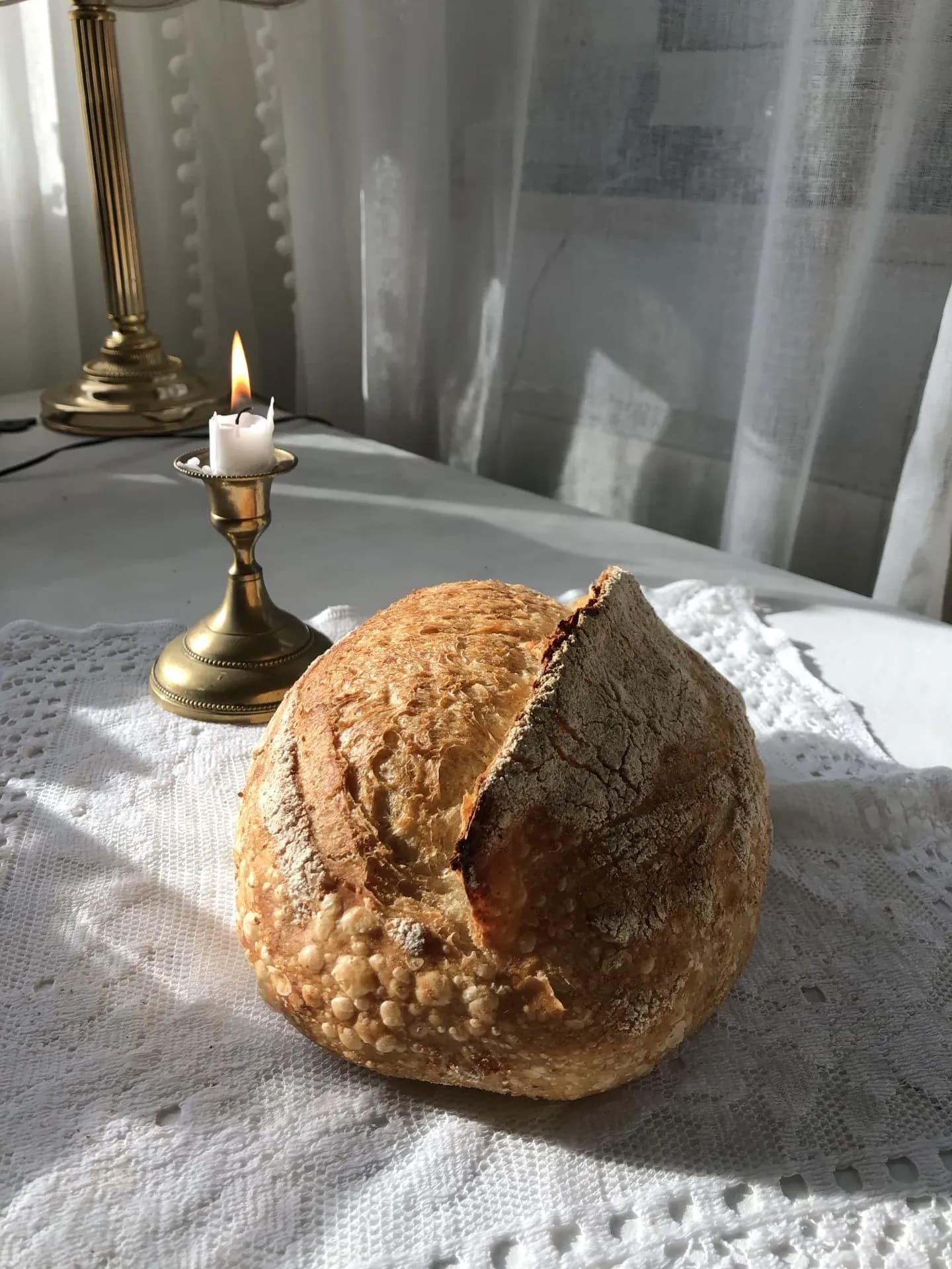 Домашний хлеб с хрустящей корочкой